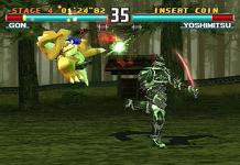 une photo d'Ã©cran de Tekken 3 sur Sony Playstation